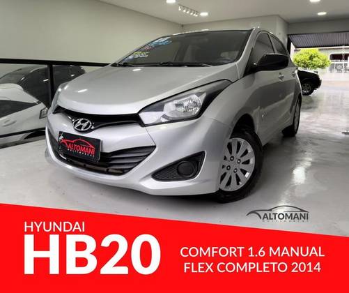 HYUNDAI HB20 1.6 COMFORT 16V FLEX 4P MANUAL